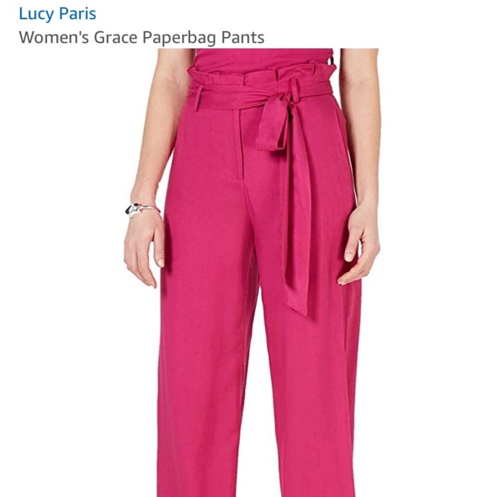 Lucy Paris women’s Grace Paperbag Pants Large